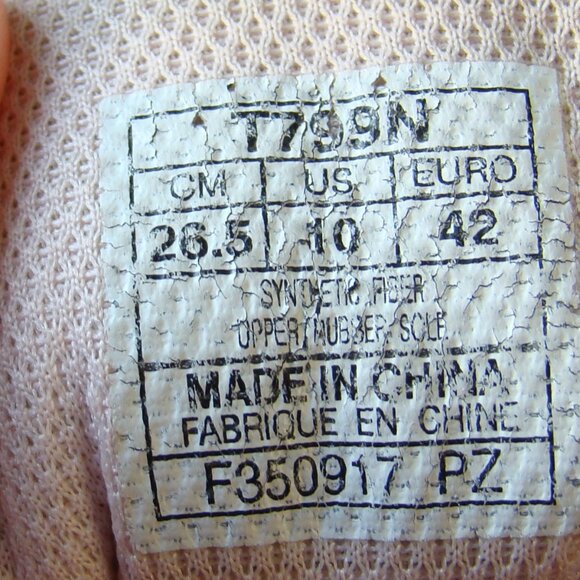 Asics Gel-Kayano 24 Seashell Pink White Running Shoes T799N-1701 Sz 9.5 EU 40 - Picture 4 of 6